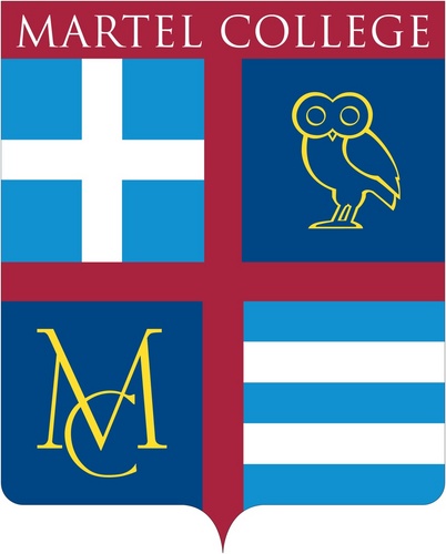 original martel college crest