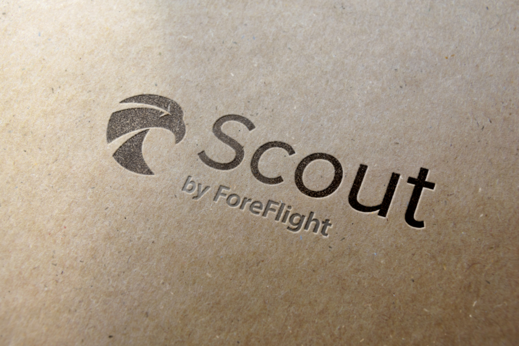 Scout Letterpress Logo MockUp