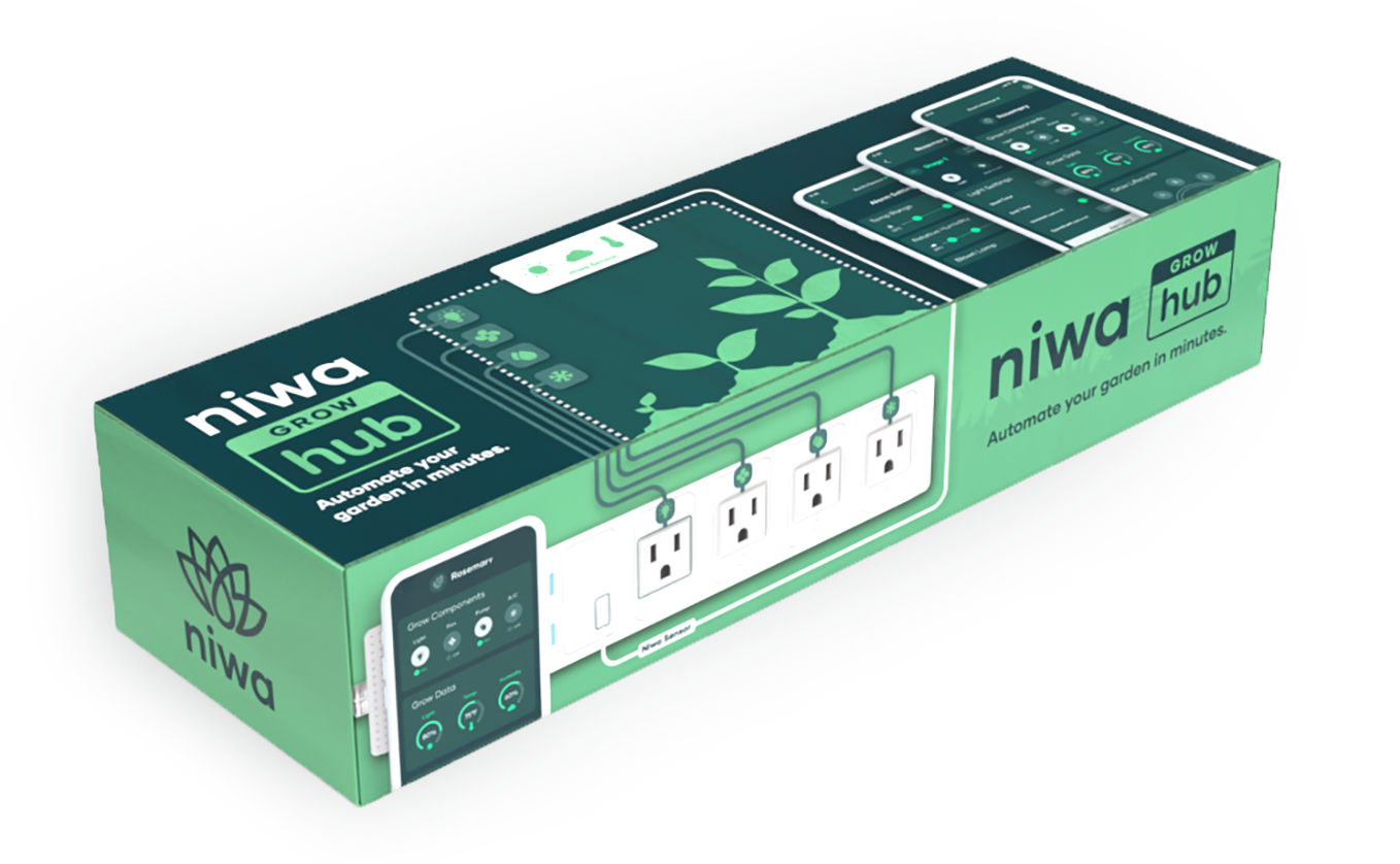 Niwa Grow Hub Packaging